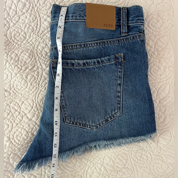 NWT Aero Denim Vintage High Rise Shorts - Picture 5 of 5